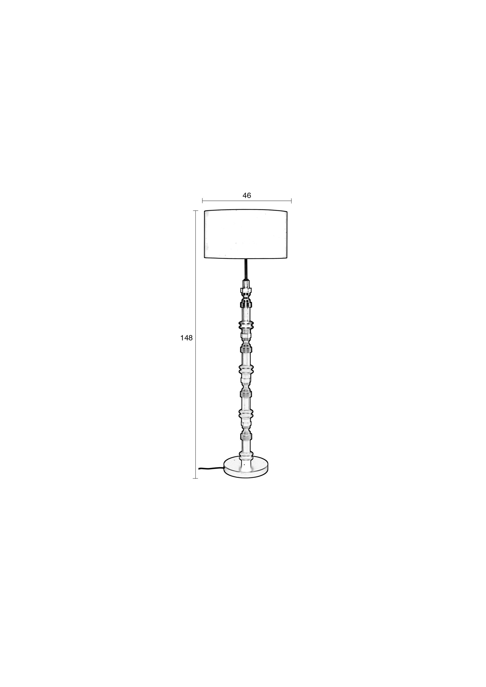 Zuiver Totem Black Floor Lamp